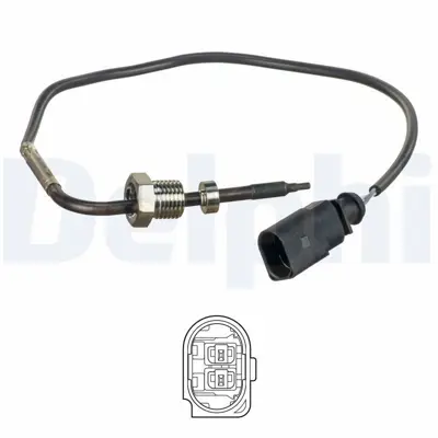 DELPHI TS30140 Egzoz Sıcaklık Sensoru Turbo Sarj Oncesı Sdc Code G235 Toureng 03>10 A4 A6 05>12 A5 09>12 Q7 07>15 059906088A
