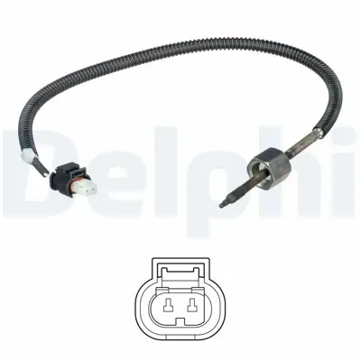 DELPHI TS30222 Egzoz Sıcaklık Sensoru    C Class Cls E Class01-2009 > 05-2018 A0009055202, 9055202, A0009058904, 9058904, 51531928, 51534128, 71537528, 81533428, A0051531928, A0051534128