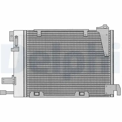 DELPHI TSP0225221 Klima Radyatoru Astra G Zafıra A Y17dth Y17dtl Y22dtr 95515192