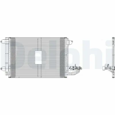 DELPHI TSP0225482 Klima Radyatoru Caddy Iıı Golf V Vı Jetta Iıı Eos Scırocco Toruran Super B Octavıa Yetı Toledo Leon  1K0820411AC
