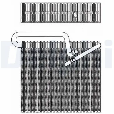 DELPHI TSP0525148 Evapatör Astra-G 93185474