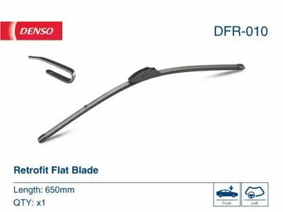 DENSO DFR-010 Silecek Süpürgesı Sol 1611345680, 1611348080, 1611587880, 1612432480, 1729847, 6423F1, 6423F4, 6423G8, 6423K7, 6423L0, 6423L4, 6426V5, 6426ZE, 8521248150, 8522252170