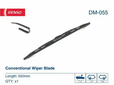 DENSO DM-055 Silecek Süpürgesı Ön KLASIKTIP