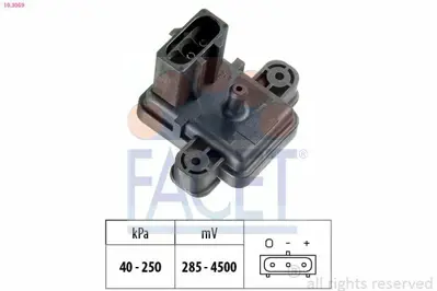 FACET 10.3059 Dpf Basınc Sensoru Transıt T12 T15 2,5 94>00 1023008