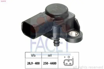FACET 10.3175 Basınc Sensoru (Om651) W176 12>18 W246 11>18 W205 14>18 W212 09>16 W639 10> W447 14> Sprınter 906 09 A0061531628