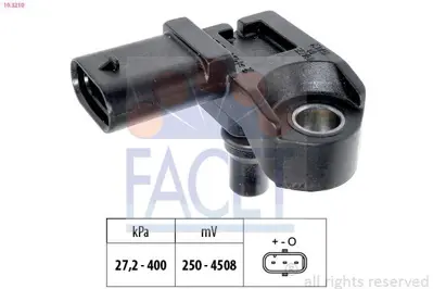 FACET 10.3210 Hava Akıs Sensoru Corolla Aurıs Verso 1,6 D4d 2015-> 13627804742