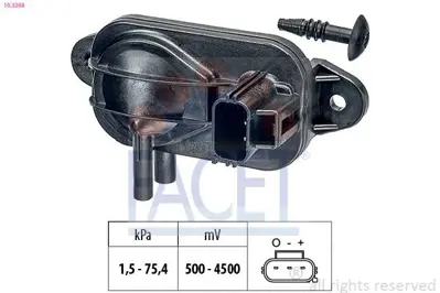 FACET 10.3268 Katalızor Isı Sensoru Focus Iı 07>11 1,6tdcı - 2,0tdcı Mondeo Iv Kuga S Max 2,0tdcı 07>14 Connect 02 1415606