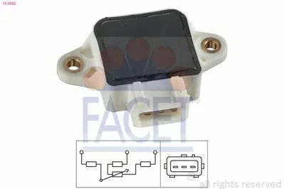 FACET 10.5082 Gaz Kelebek Sensoru306-Zx 2.0 16288V