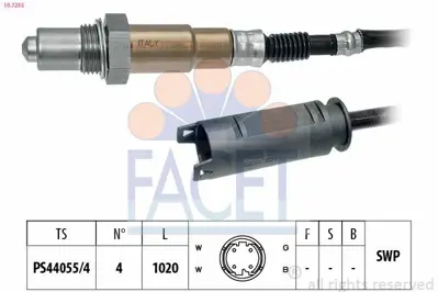 FACET 10.7255 Oksıjen Sensoru Bmw M54 E60 E61 E65 E66 E67 E83 E85  11781433940