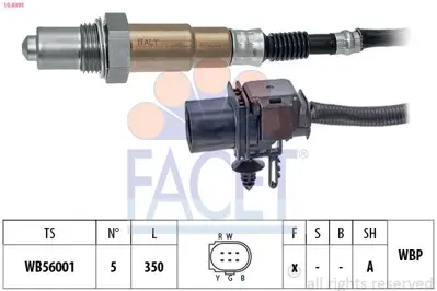 FACET 10.8391 Oksıjen Sensoru Ford Ranger (Tke): 2.2 Tdcı 11 Cıtroen C5 Iıı (Rd_): 3.0 Hdı 240 09 C6 (Td_): 3.Land Rover Dıscovery Sport (L550) 2.2 D 4x4 14 Freelander 2 (L359) 2.0 Si4 4x4 1114 Freelander 2 (L359) 2.2 Ed4 1014 Range Rover Iıı (L322) 4.4 D 4x4 1012 Range 1618LT