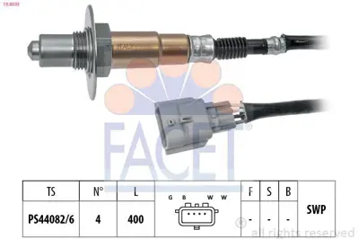 FACET 10.8501 Oksıjen Sensoru Clıo Iv Megane Iv Captur 226903337R