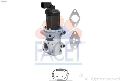 FACET 23.0121 Egr Valfı Ducato 2,2 2,3 Doblo 1.9 Jtd Tıp2 Alfaremo 159 1.9jtd Astra H Vectra C 1.9ctdı 55186214