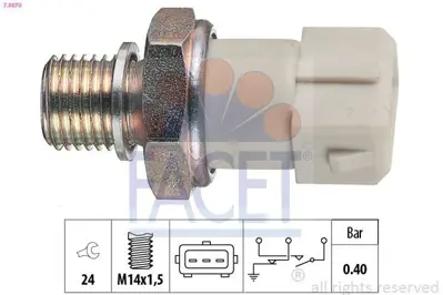 FACET 7.0070 Yag Basınc Musuru Ascona C Corsa A Vectra A 1252560