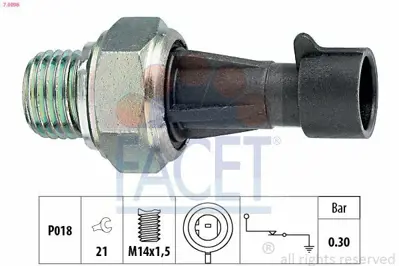 FACET 7.0096 Yag Basınc Musuru (0,30) Ducato Boxer Jumper Master Iı Doblo Nemo Bıpper Swıft 1252562