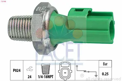 FACET 7.0146 Ag Musuru V347 06>14 Connect 02>13 1.8tdcı Focus 98> Cmax 04> Fıesta 01> 1.0 Ecoboost 1.6 Tı 1.8 1116647