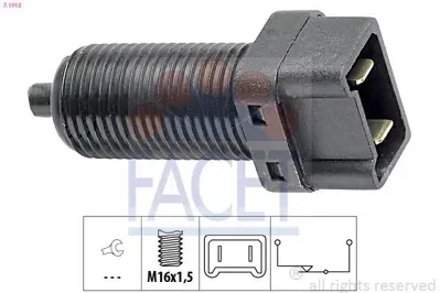 FACET 7.1012 Fren Musuru R9 R11 R21 Trafıclaguna 4401724