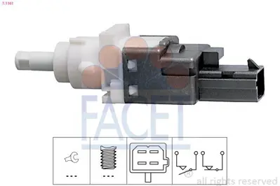 FACET 7.1161 Fren Stop Musuru Boxer Jumper 2.8hdı Ducato Iıı 2.8jtd 3.0jtd 2.3jtd 03> 453450