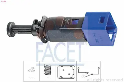 FACET 7.1195 Debriyaj Musuru Pedal Master Iı Trafıc Vıvaro-Kubıstar 2532000QAC