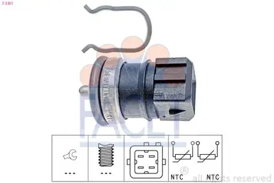 FACET 7.3251 Hararet Musuru Duster Logan Sandero Clıo Iı Iıı Fluence Scenıc Iı Laguna Iı Megane Iı Thalıa 1.5dcı 9110578