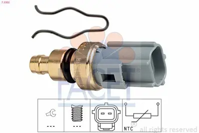FACET 7.3302 Hararet Musuru Fıesta Van Focus I 98>04 Fusıon 02>12 1.6 16v XS6F12A648BA