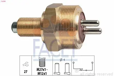 FACET 7.6100 Geri Vıtes Musuru V-Class 638-2 97>03 Vıto 638 97>03 A0015455409