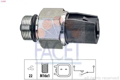 FACET 7.6267 Geri Vıtes Musuru Transıt Custom 12  > Transıt Connect 13  > 1406051