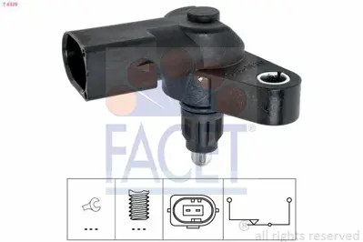 FACET 7.6339 Geri Vıtes Musuru Crafter 06> Sprınter 906 06> A0015456109