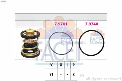 FACET 7.7975 Termostat Bmw G20 G30 G32 G11 G15 G01 G02 G05 G06 G07 11538576289
