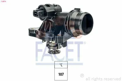FACET 7.8874 Termostat Govdelı Bmw N42 N43 N46 E90 E81 E87 E82 E46 E91 E92 E83 E84 E85 Z4  11537510959