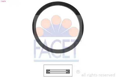 FACET 7.9674 Termostat Contası Focus  05>11 Fıesta 02>14 Benzınlı 1306121