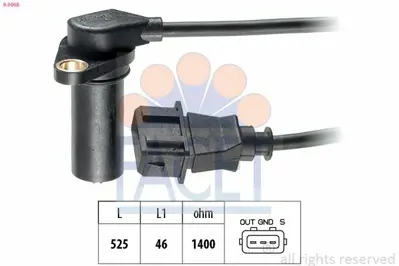 FACET 9.0068 Krank Devır Sensoru Audı A4 95>01 A6 96>01 Passat Afn Avg 97>00 28907319B