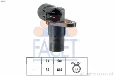FACET 9.0291 Krank Mılı Sensoru Eksantrik Megane Iı Scenıc Iı Master Iı Trafıc Iı Laguna Iı Vıvaro Movano 1.9dtı 1232268