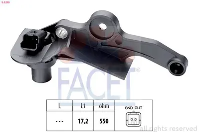 FACET 9.0298 Krank Mıl (Volant) Sensoru Berlıngo C2 C3 P106 P206 P306 P307 Partner 1,1ı - 1,4 - 1,6 16v Fıorıno T 96399998, 9637465980, 1920AW, 9639999880, 96374659, 9633475780, 9637469580, 19207P, 9639999800, 96374659801