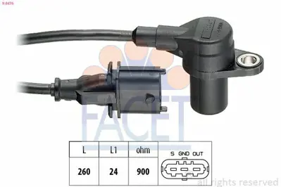 FACET 9.0476 Eksantrik Mıl Sensoru Daıly Iv V 11> 391804A010