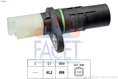 FACET 9.0555 Krank Mıl Sensor Master Trafıclaguna Iı Iıı Megane Iı Iıı Vıvaro Nıssan 8200668500