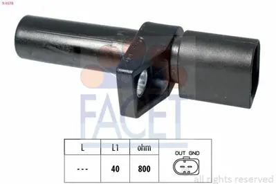 FACET 9.0578 Krank Mılı Konum Sensoru W203 00>07 W204 07>14 W212 09>16 W221 05>13 Sprınter 96>16 31532728