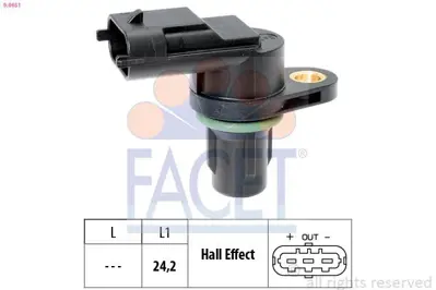 FACET 9.0651 Krank Mil Sensoru Volvo C30 (533) D3 -D4-D5 10>12 C70 Ii (542) 2.4 D D3-D4-D5 10>15 S40 Ii (544) D3 -D4 10>15 S60 I (384) 2.4 D D3-D4-D5 10>15 S80 Ii (124) D5 10>15 21123875
