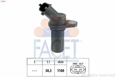 FACET 9.0681 Krank Mıl Sensoru Daıly Iv V 11> Fuso Canter Tfa 12> Euro5 504129943