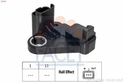 FACET 9.0743 Krank Pozısyon Sensoru Focus Iıı 1,6tı 16v - 1,6tdcı Fıesta Vı 1,4tdcı C Max 1,6tdcı 10 - S Max 1,6tdcı Mondeo Iv 1,6tı 16v - 1,6tdcı 11 - Landrover Freelander 2,2 Td4 4x4 06 1828951