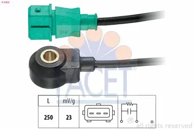 FACET 9.3004 Vuruntu Sensor C8 C5 C5 Iı C6 C5 Iıı P407 P607 P807 Es9a (3.0hdı 24v) P306 P406 Xantıa Xsara Xu10j4r (2.0 16v) 594630
