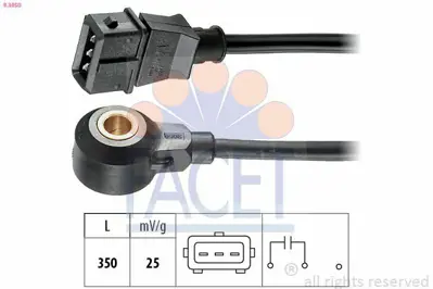 FACET 9.3050 Vuruntu Sensoru Vectra A - Vectra B X18xe - X20xev 6238312