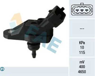 FAE 15054 Hava Basınc Sensoru Opel Astra G Zafıra 2,0 6238084