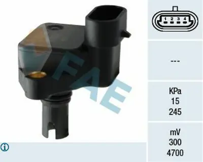 FAE 15064 Emme Borusu Basınc Sensoru 12140872679, 872679, MHK101040