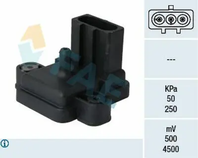 FAE 15081 Dpf Basınc Sensoru Transıt T12 T15 2,5 94>00 1023008, 97VB9F479BA, 60590, 60793, 2244646, 2244753, 2244073, 8MK376712171, RA0050160