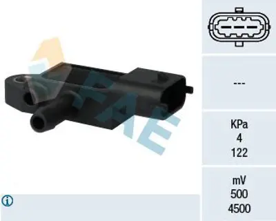 FAE 16104 Egzoz Basınc Fark Sensoru 19dth Astra H Vectra C 55198717, 71747292, 862715, 4709270, 93187247, 93194121, 13800T79J5, 1859079J50, 1859079J50000, 18590T79J5