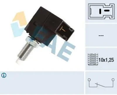 FAE 24544 Fren Pedal Musuru I20 08> I30 07> Cerato 04> K2500 04> H100 Kamyonet 04> 938102E000, 9381038000, 938102