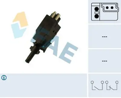 FAE 24590 Fren Lamba Salterı 190 W201 83>93 W202 94>00 S202 96>01 W210 96>02 A0005457709, A0005458609, A0005459909, A0015450109, A001545010928, 8571011020, 5457709, 5458609, 5459909, 15450109