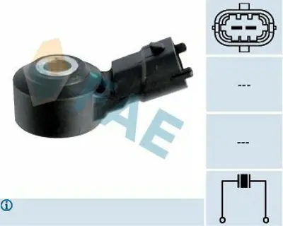 FAE 60105 Vuruntu Sensoru Corsa D Astra J Adam Corsa E Mokka Merıva B Insıgnıa Terıos 1,5 4x4 2006-> 1236006, 8961520090, 594635, 55563372, 25201064, 89615BZ030, 8961506010, 8961502020, 89615BZ040, 896150H010