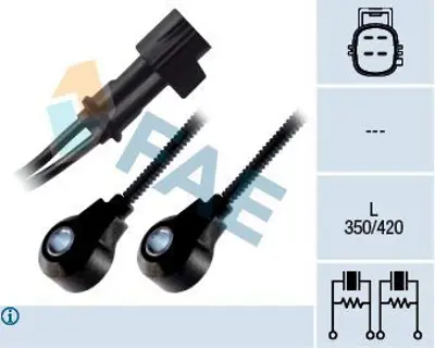 FAE 60212 Vuruntu Sensoru Focus Iı 2.5 04>11 Volvo C30 (533) T5 06>12 C70 Iı (542) T5 06>11 S40 Iı (544) T5 07 1371593, 6M5G12A699AA, 8653171