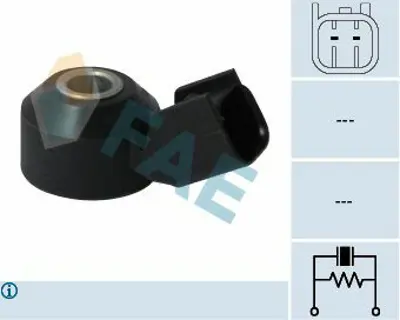 FAE 60221 Vuruntu Sensörü Trs-Ansıt V184 01>06 Connect 04>13 B-Max 12> C-Max 06>14 Focus Iıı 11> Monde Iv 07>1 LR008877, 2116, 1N1A12A699AA, JD61212, 1132002, 2724830, 60504386, 60504294, 60010, 8MK376720121